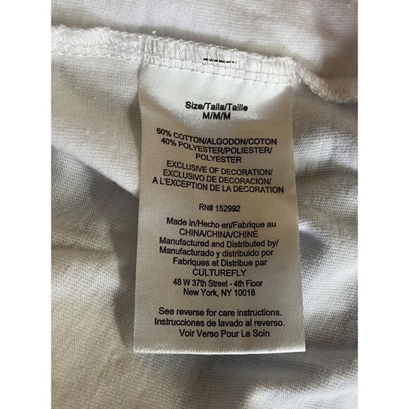 DC Comics Villains Graphic T-Shirt M Joker Lex Luthor Raglan Sleeves CultureFly - Picture 7 of 9